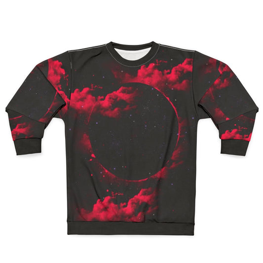 Cosmic Black Hole Sweatshirt - Stylish Celestial Apparel