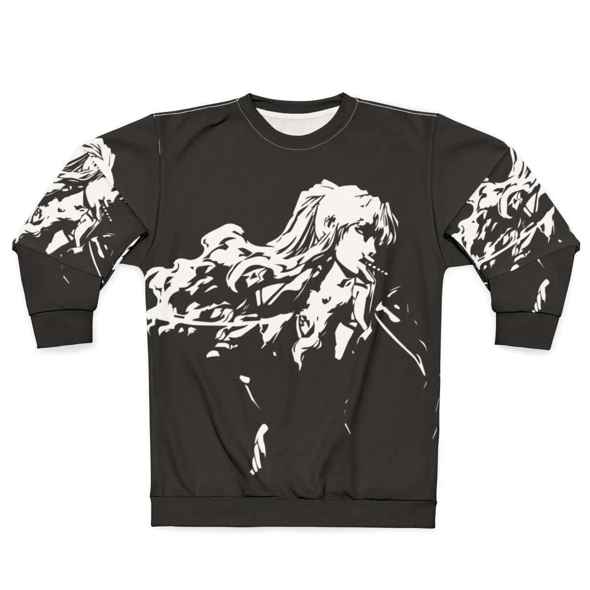Black Lagoon Balalaika Minimalist Anime Sweatshirt