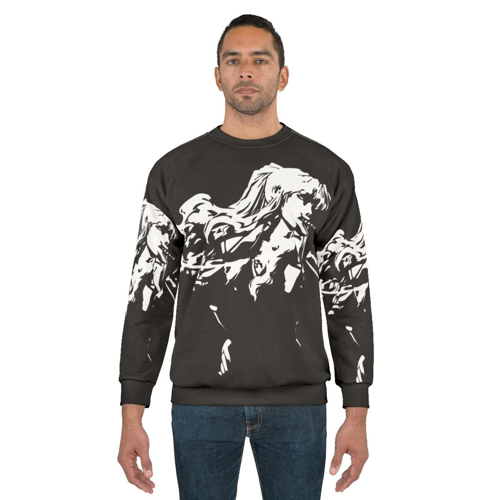 Black Lagoon Balalaika Minimalist Anime Sweatshirt