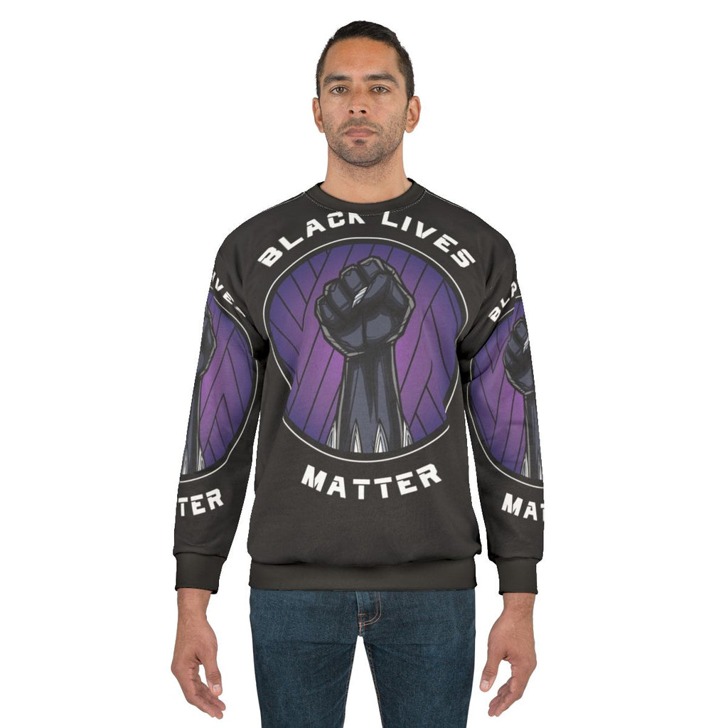 Black Panther Inspired Black Lives Matter Activist Sweatshirt