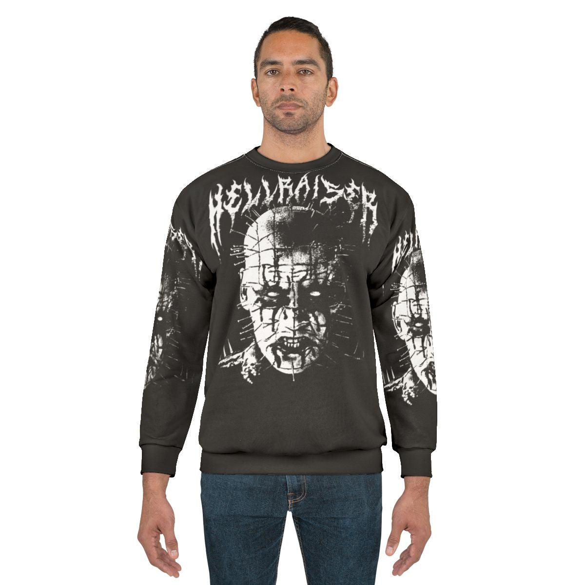 Hellraiser Pinhead Black Metal Sweatshirt