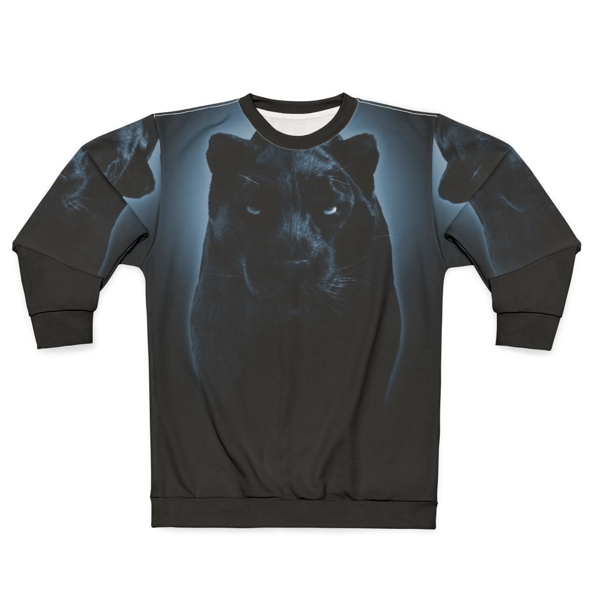 Black Panther Sweatshirt - Superhero Apparel for Wildlife Conservation