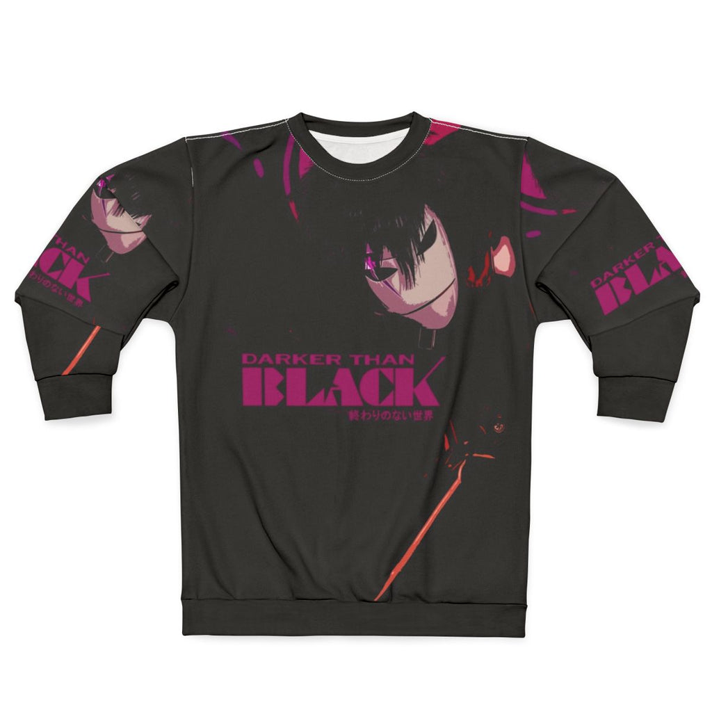 Black Reaper Darker Than Black Anime Sweatshirt