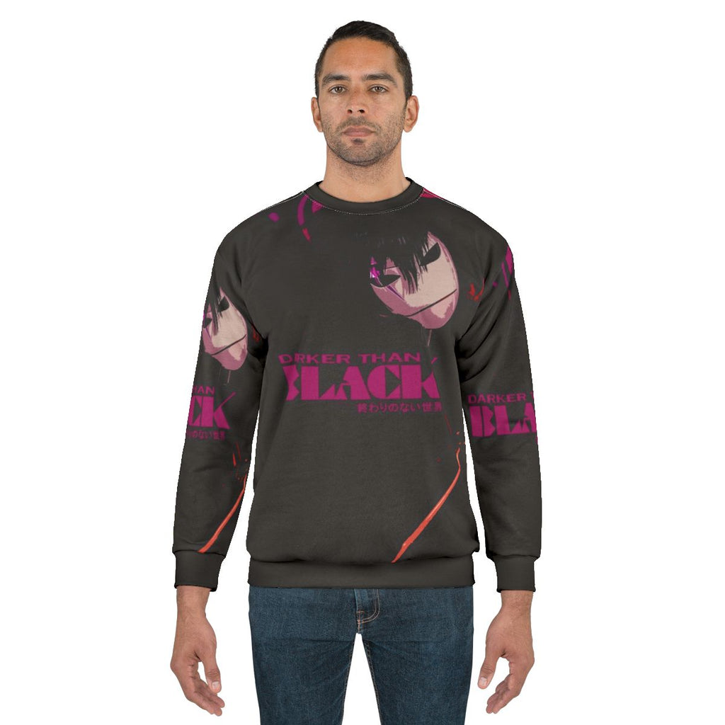 Black Reaper Darker Than Black Anime Sweatshirt