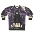 Black Sunday Horror Sweatshirt with Italian Gothic Horror Imagery