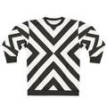 Minimalist black and white simple pattern sweatshirt