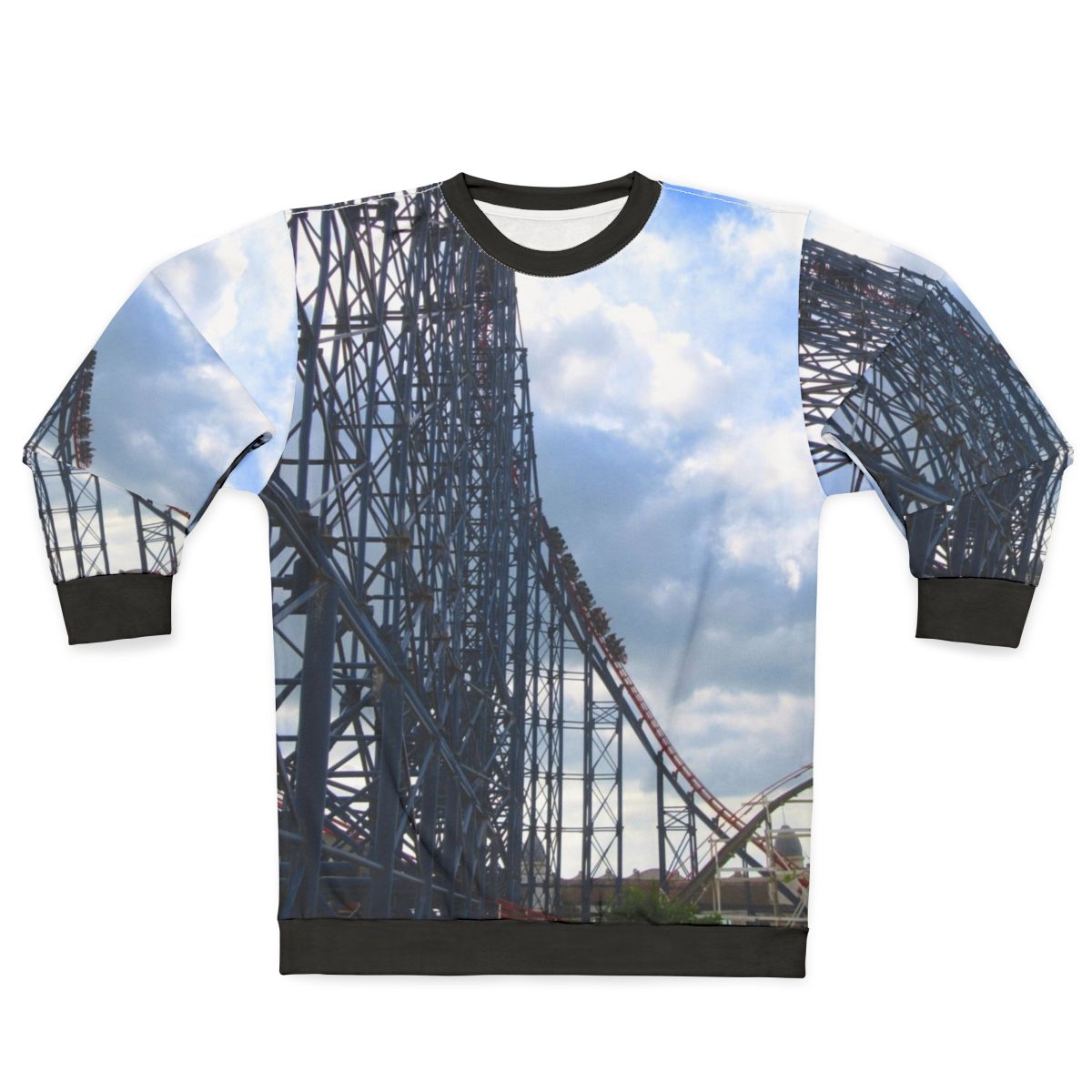 Blackpool Pepsi Max Roller Coaster Graphic Sweatshirt
