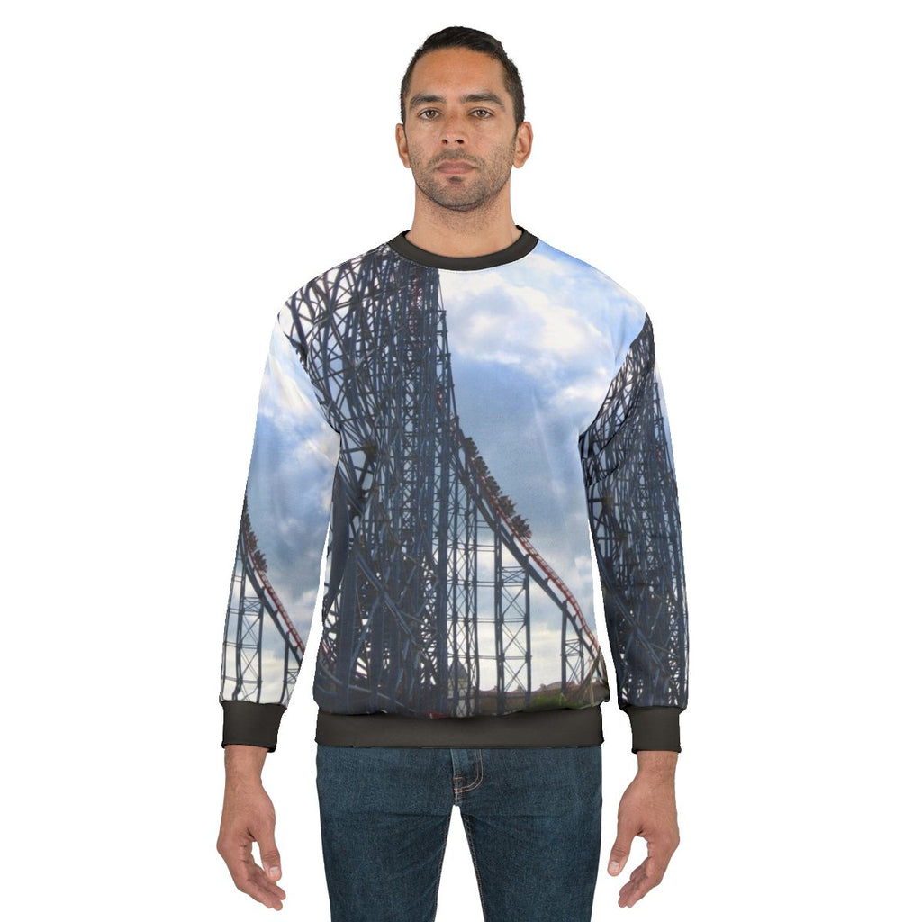 Blackpool Pepsi Max Roller Coaster Graphic Sweatshirt