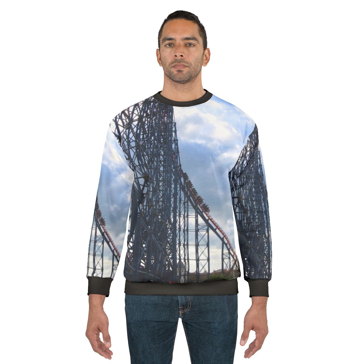 Blackpool Pepsi Max Roller Coaster Graphic Sweatshirt