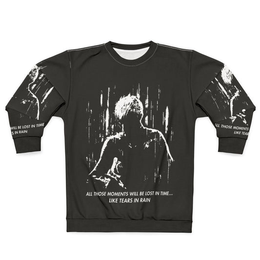 Blade Runner "Like Tears in Rain" Cyberpunk Movie Sweatshirt