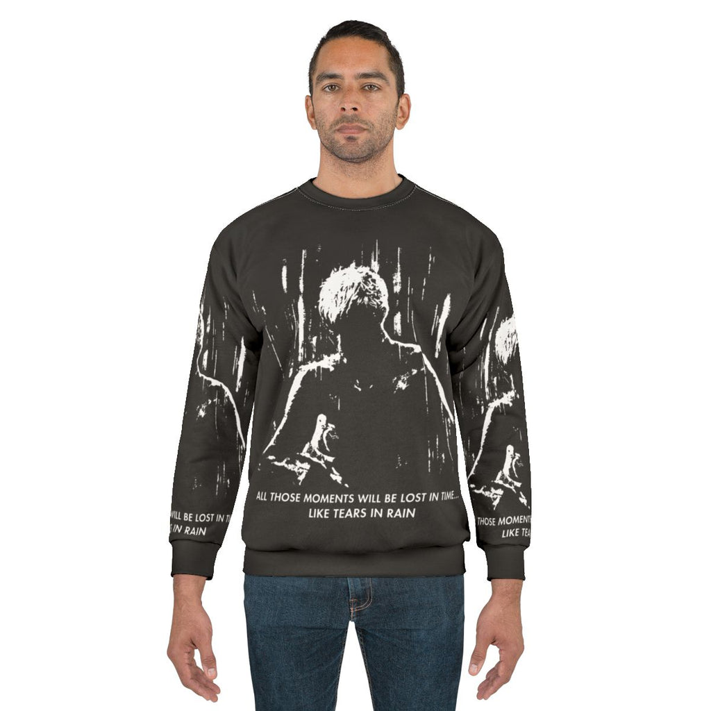 Blade Runner "Like Tears in Rain" Cyberpunk Movie Sweatshirt