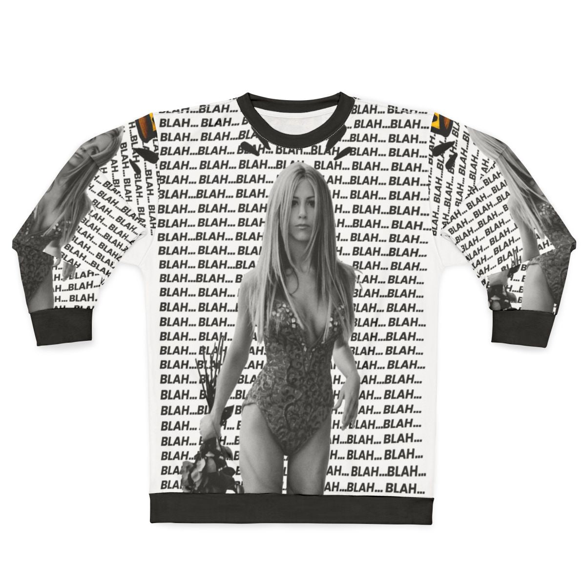 Jennifer Aniston Pop Art Graphic Sweatshirt