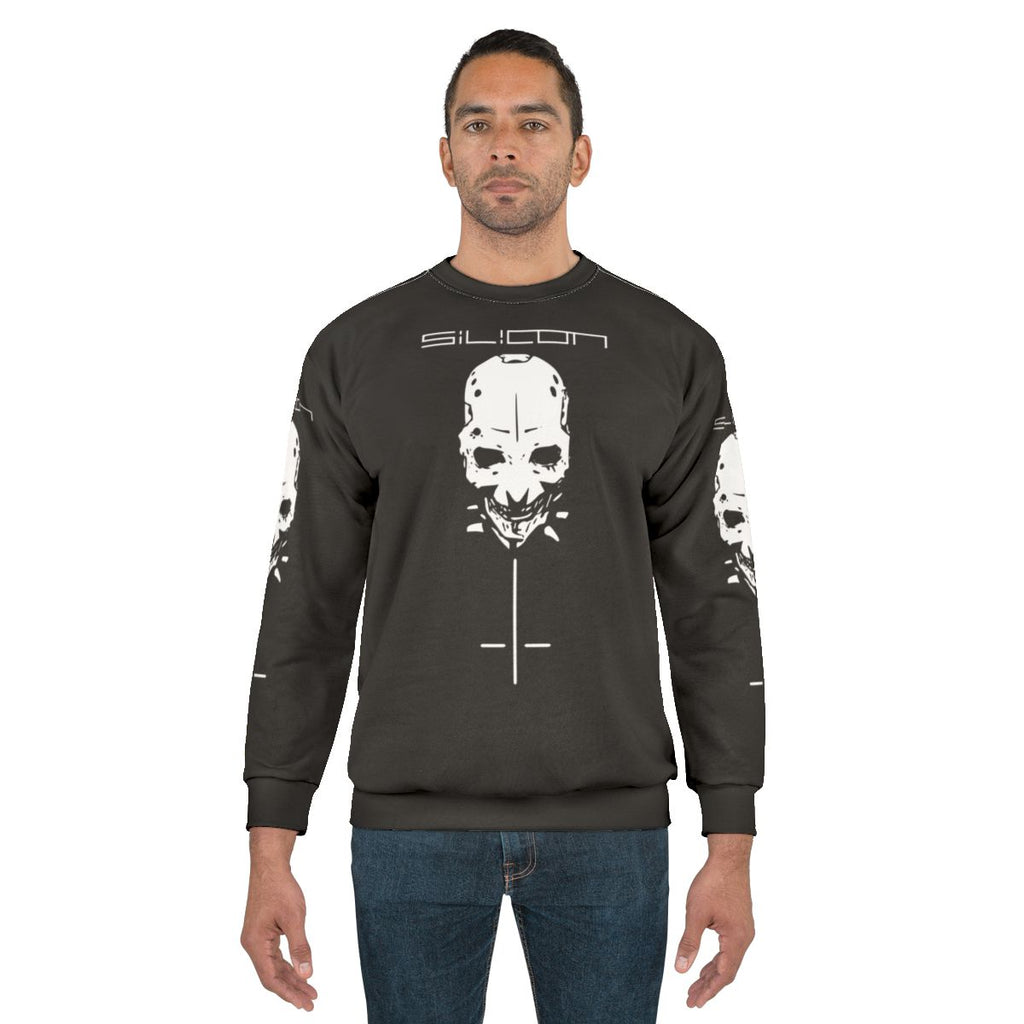 Blame Silicon White Sweatshirt with Sidonia no Kishi Inspired Design
