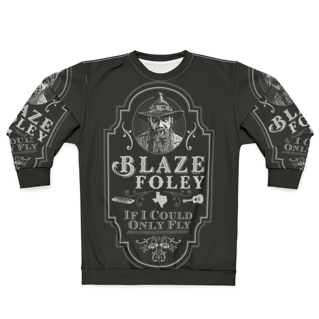 Blaze Foley "If I Could Only Fly" Country Music Tribute Sweatshirt
