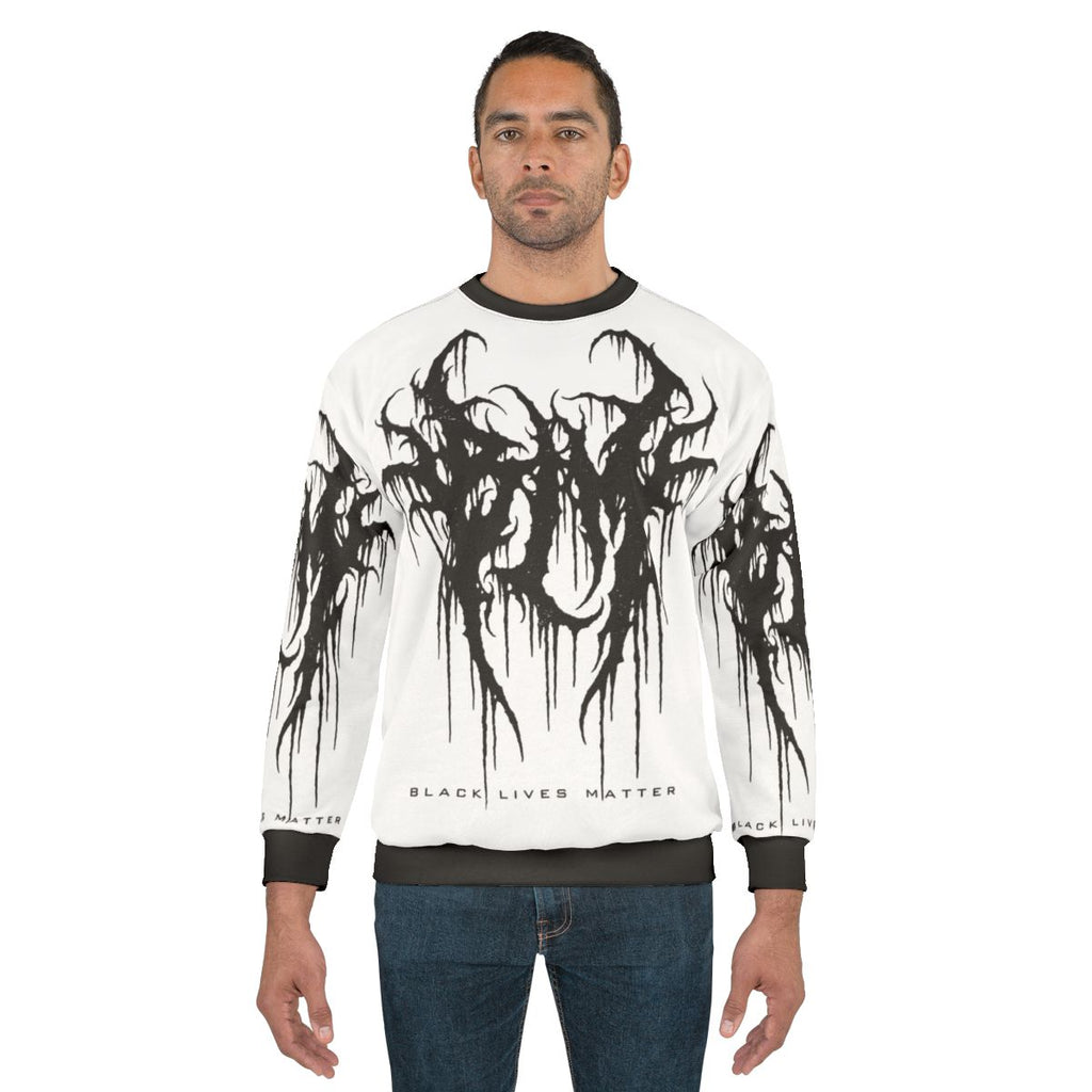 Black Lives Matter (BLM) Sweatshirt supporting social justice and activism