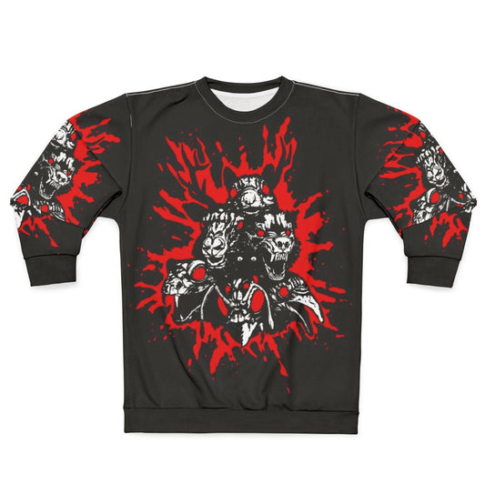 Inscryption Blood Totems Horror Sweatshirt