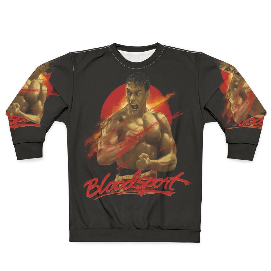 Jean Claude Van Damme Bloodsport Martial Arts Sweatshirt