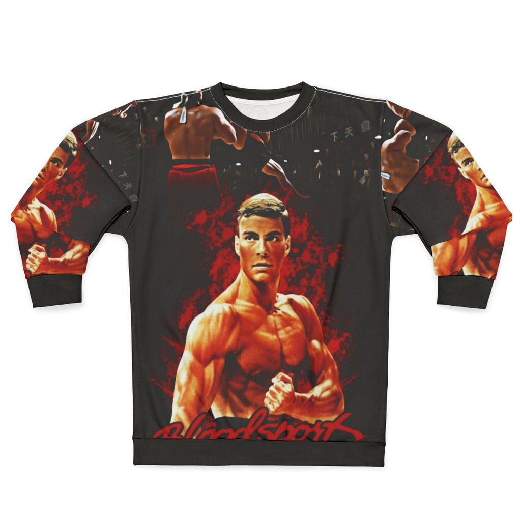 Bloodsport Jean-Claude Van Damme Fighter Sweatshirt