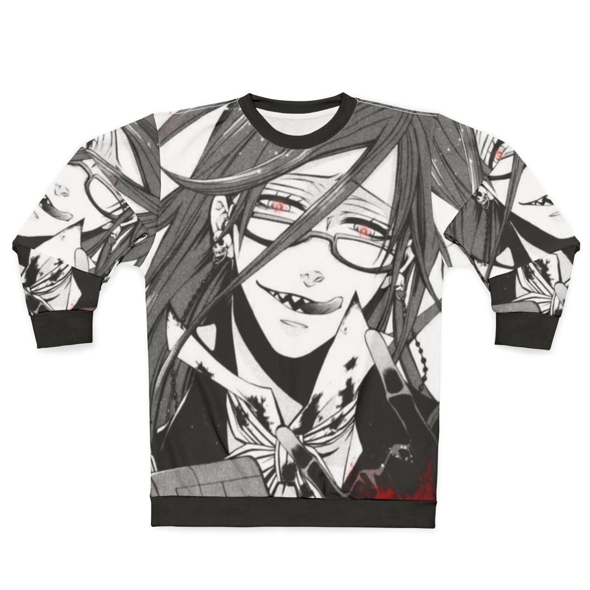 Grell Sutcliff Black Butler Anime Sweatshirt