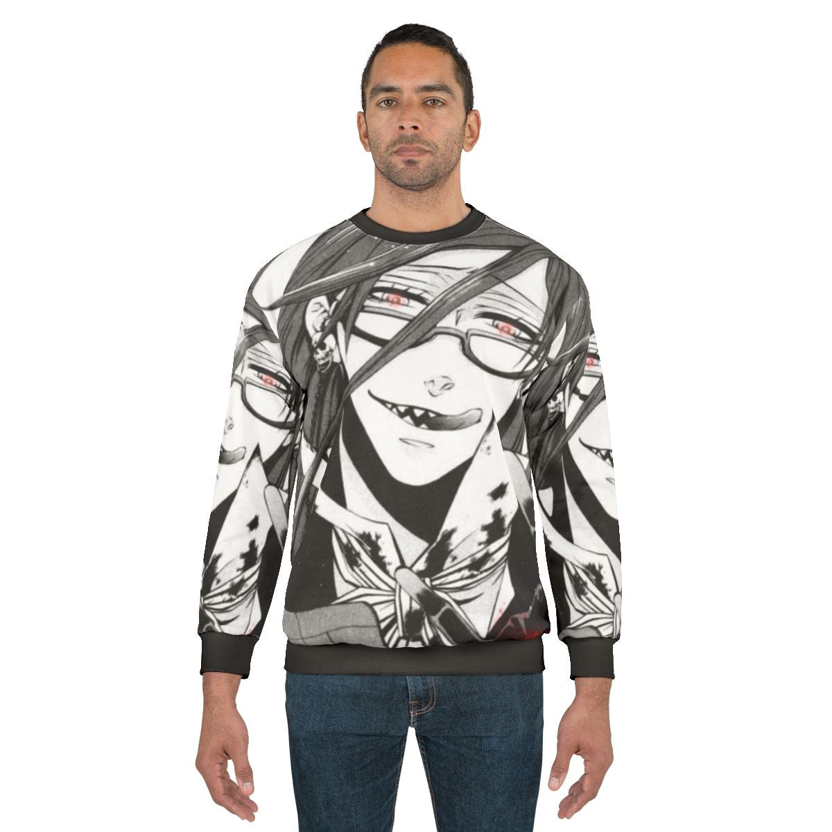 Grell Sutcliff Black Butler Anime Sweatshirt