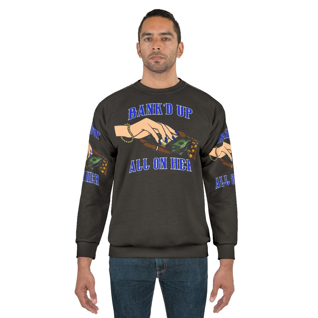 Blue and Black Lavish D Sweatshirt