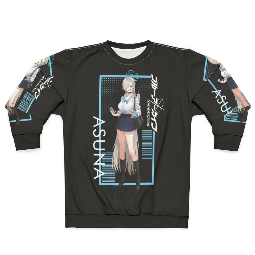 Blue Archive Asuna Character Portrait Sweatshirt