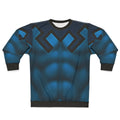 Blue Beetle superhero art sweatshirt