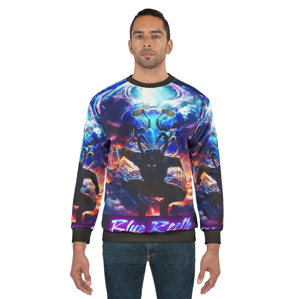 Blue Beetle 2023 Superhero Sweatshirt