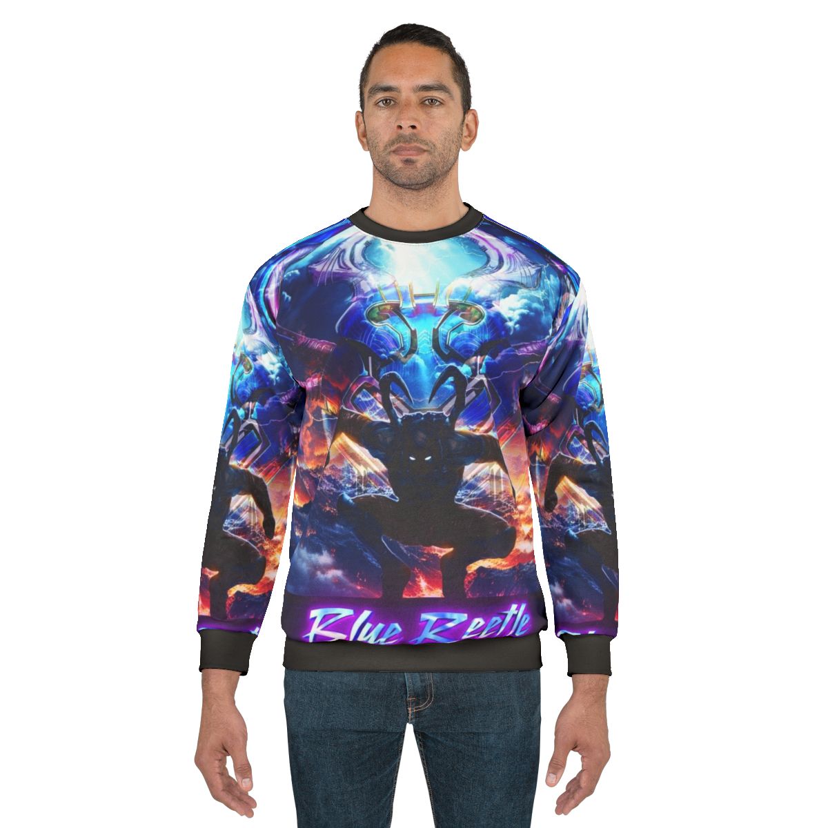 Blue Beetle 2023 Superhero Sweatshirt