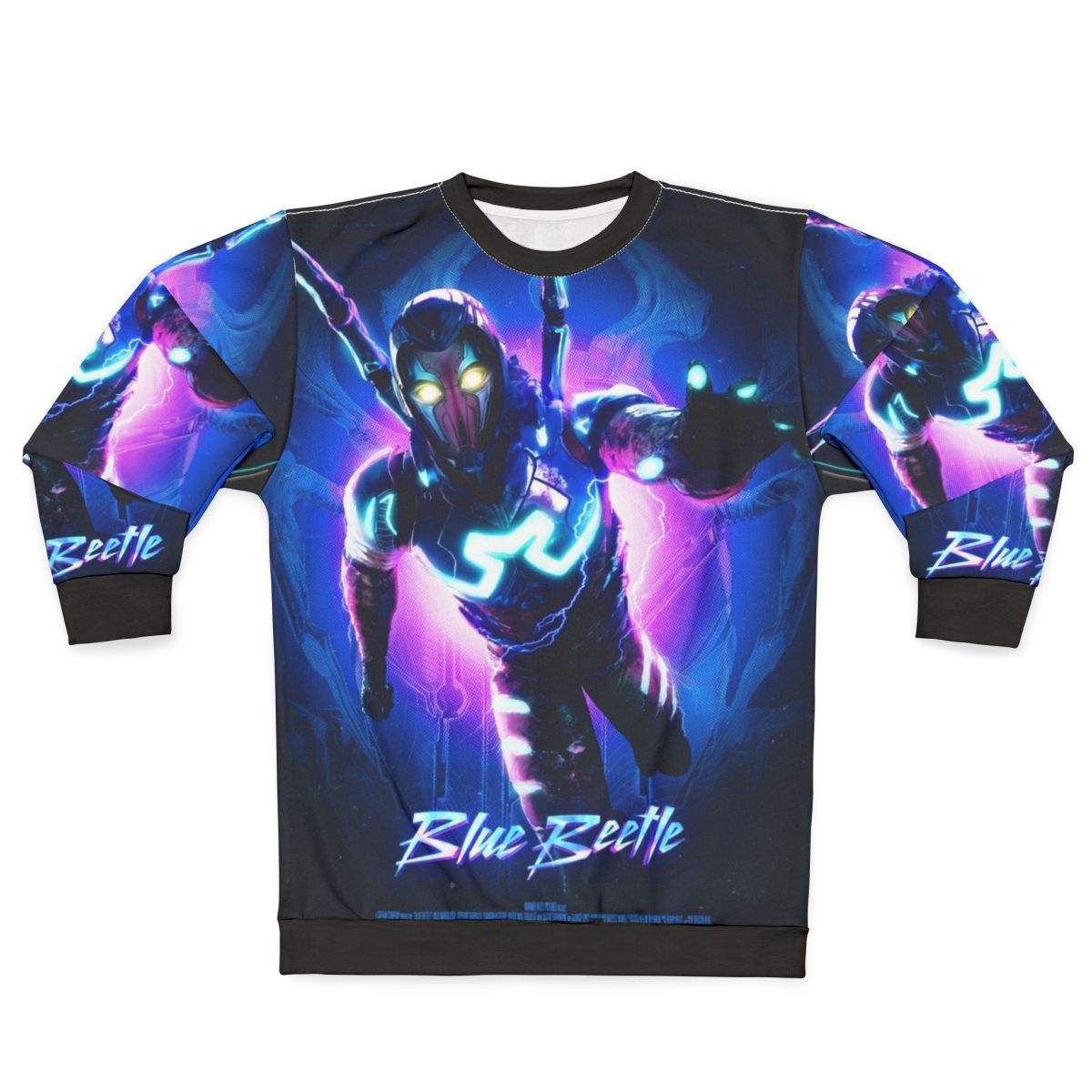 Blue Beetle Sweatshirt with Jaime Reyes Design