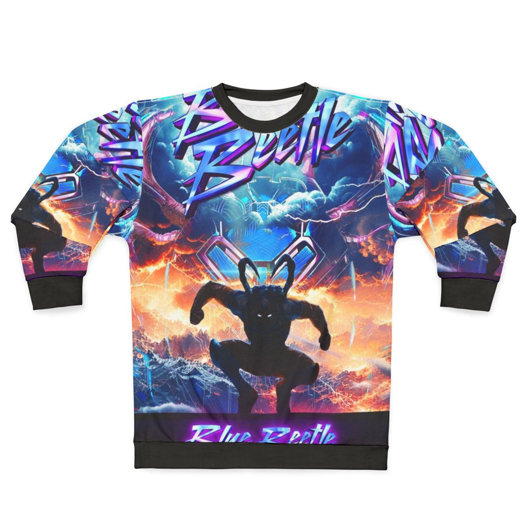 Blue Beetle Superhero Youth Sweatshirt