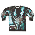 Blue Exorcist themed anime sweatshirt