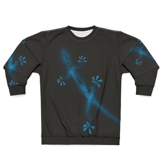 Minimalist blue gecko sweatshirt