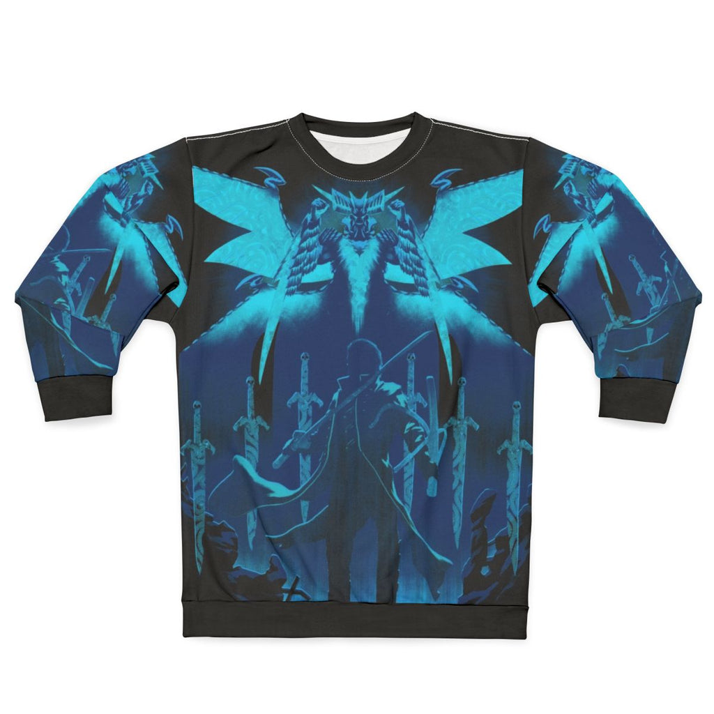 Blue King Devil May Cry Gaming Sweatshirt