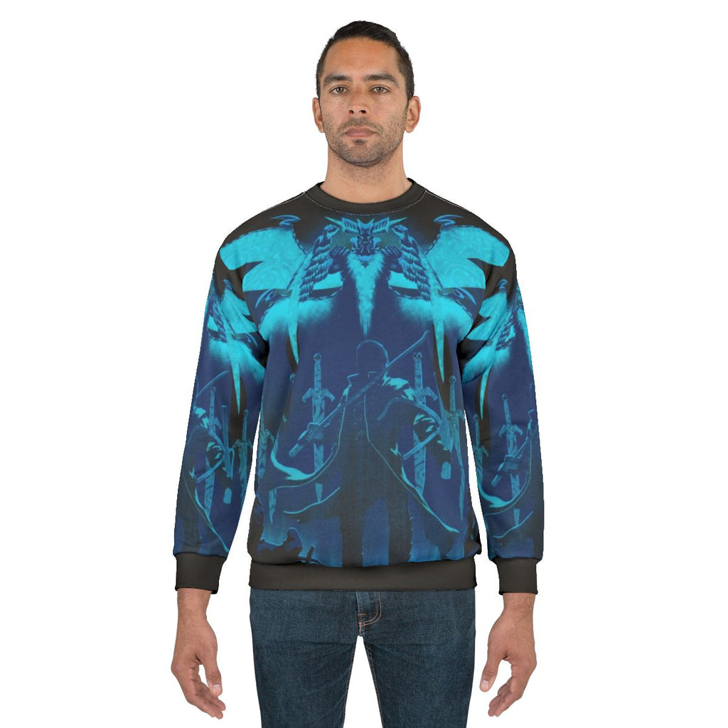 Blue King Devil May Cry Gaming Sweatshirt