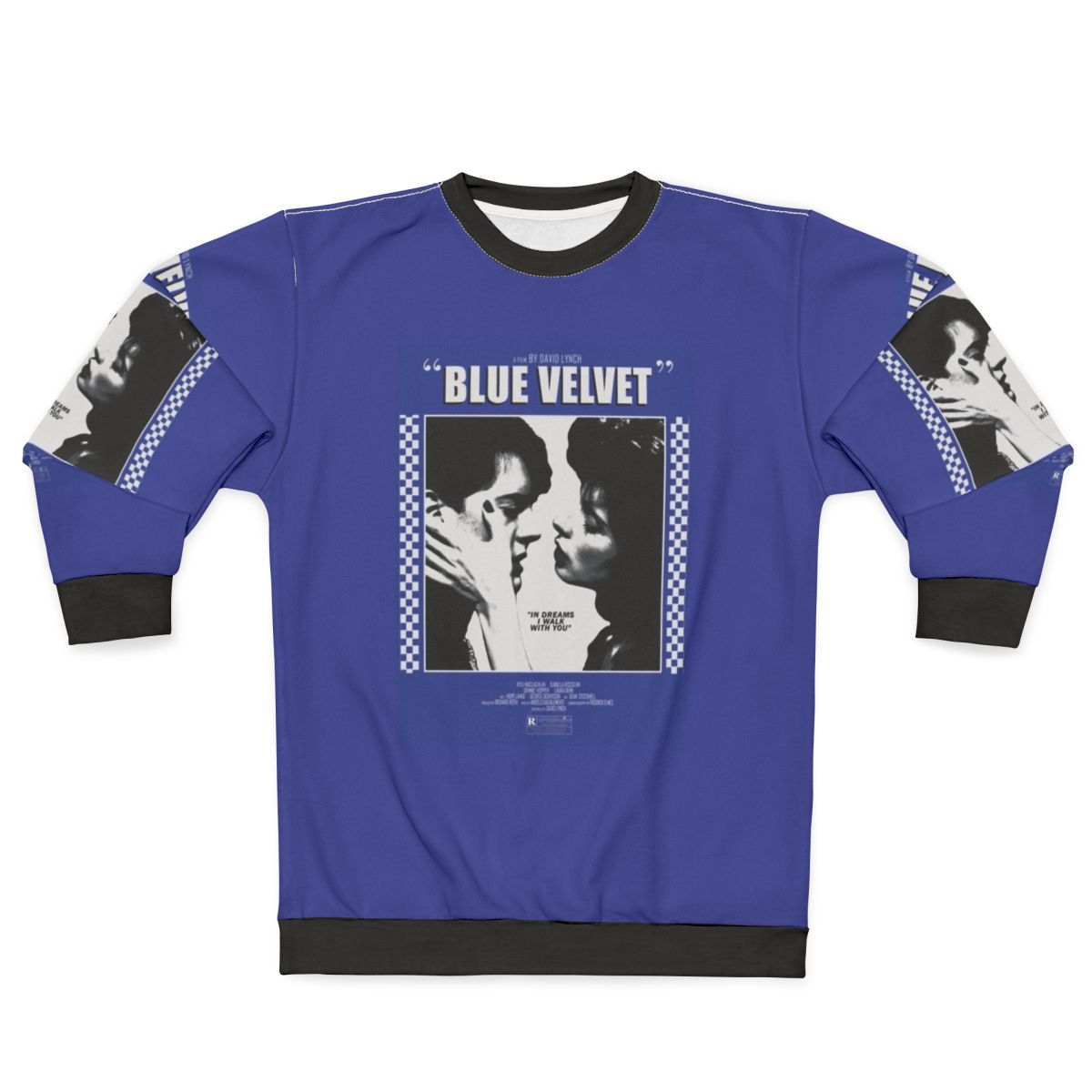 Blue Velvet Movie Poster Sweatshirt