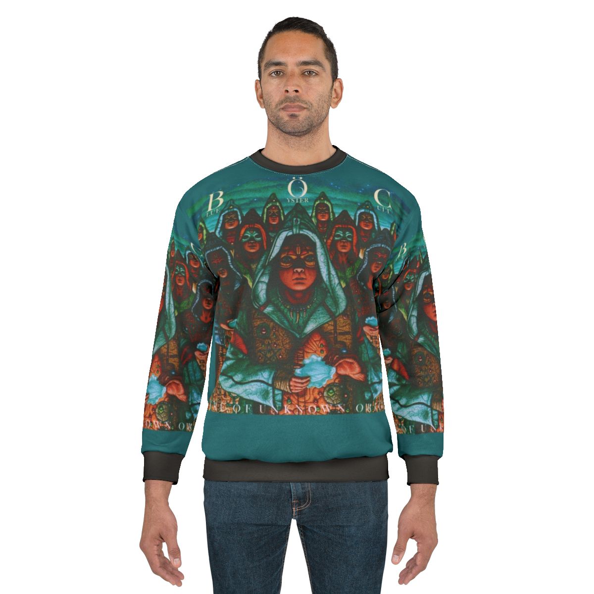 Blue Oyster Cult "Fire Of Unknown Origin" Retro Sweatshirt