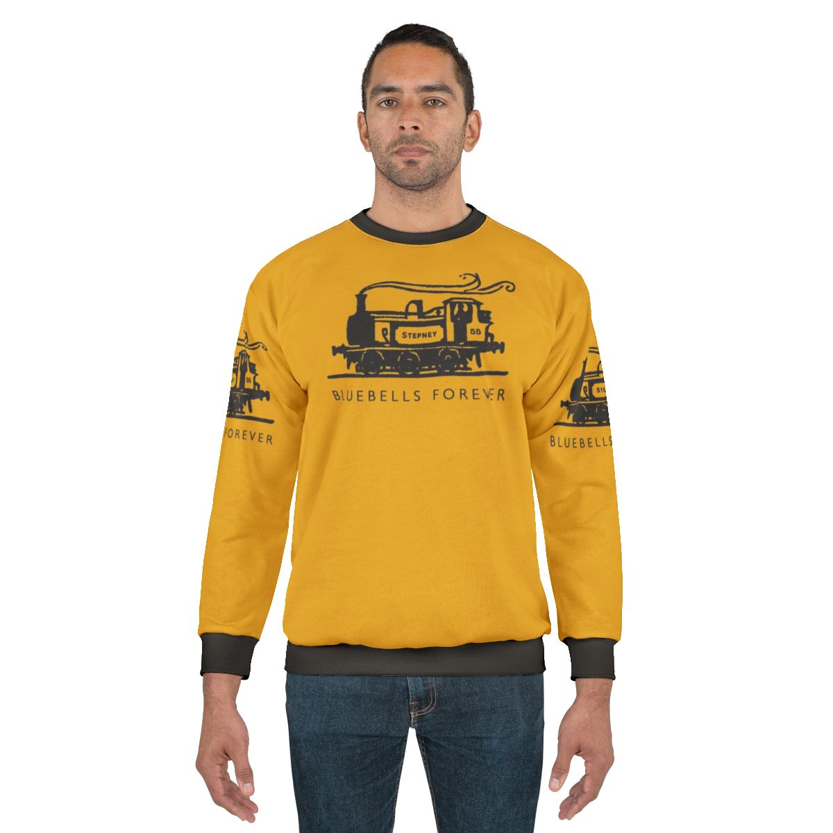 Bluebells Forever Vintage Train Sweatshirt with Thomas the Tank Engine and Railway Series Characters
