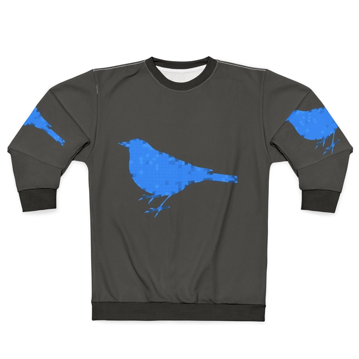 Bluebird Legendary Animals Sweatshirt with Colorful Abstract Animal Art Design