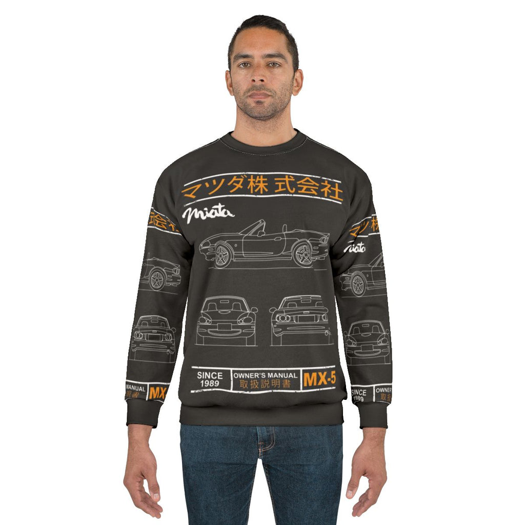 Blueprint Inspired Mx-5 Miata Sweatshirt