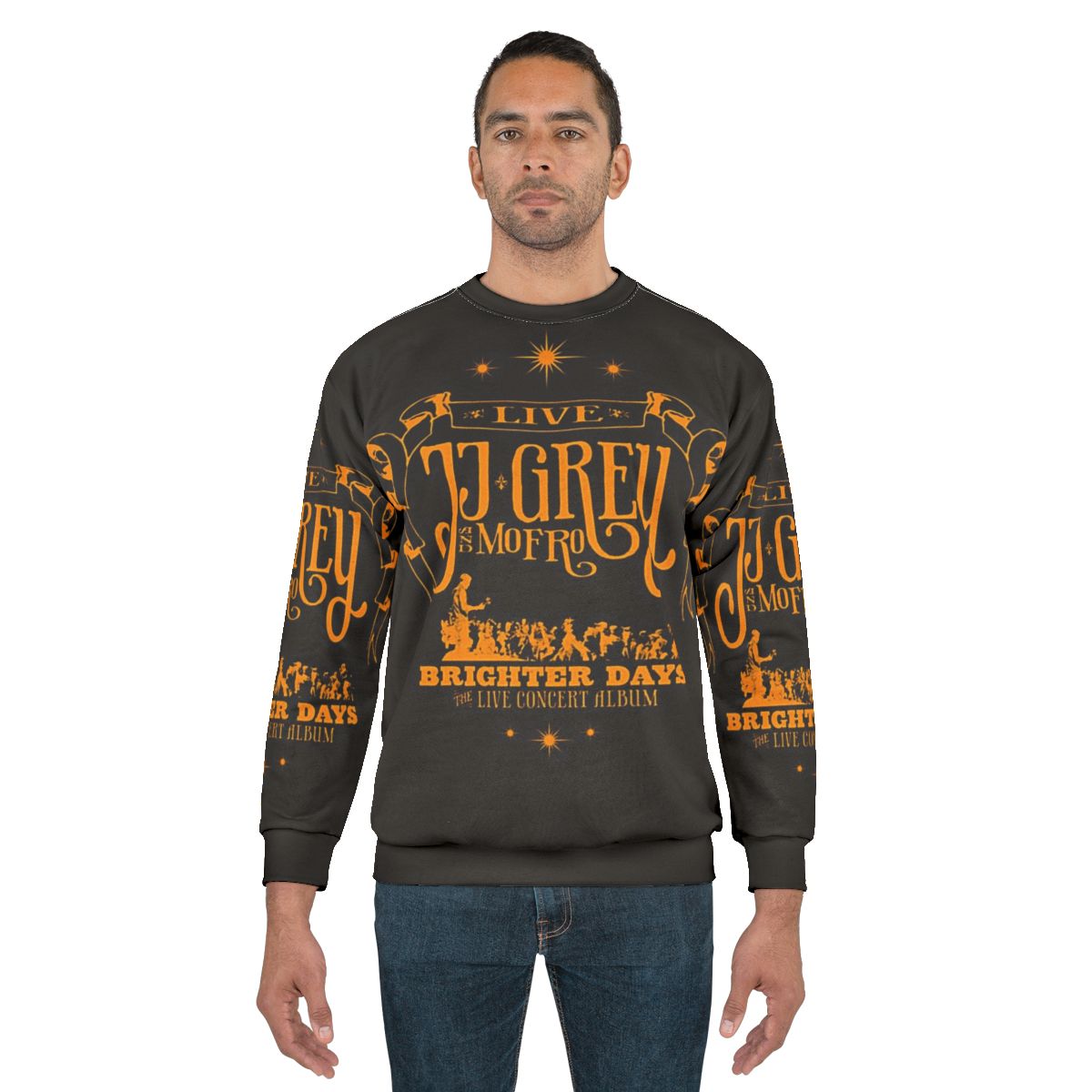 Blues Sweatshirt with Music Lover Design