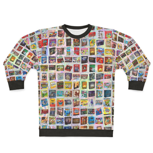 Board games sweatshirt with focus keyword "board games"