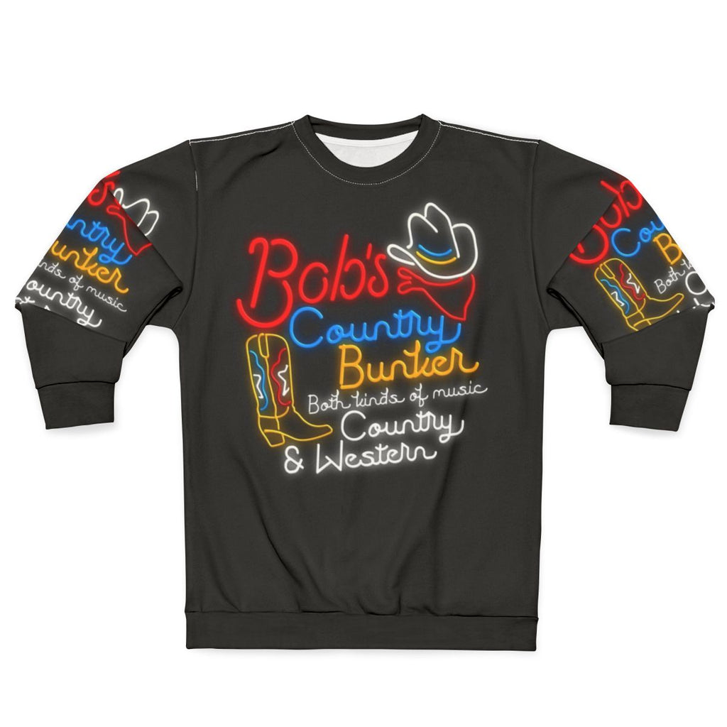 Bob's Country Bunker Classic Country Music Sweatshirt