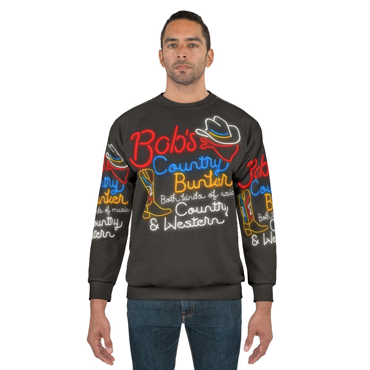 Bob's Country Bunker Classic Country Music Sweatshirt