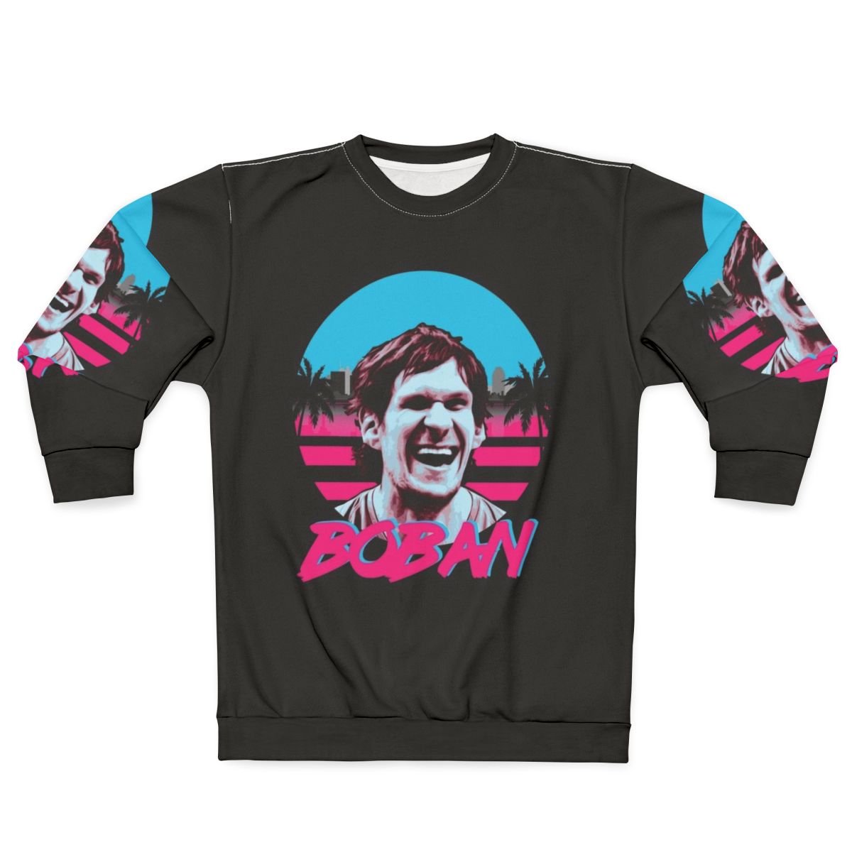 Boban Marjanovic Clippers Retro 80s Sweatshirt