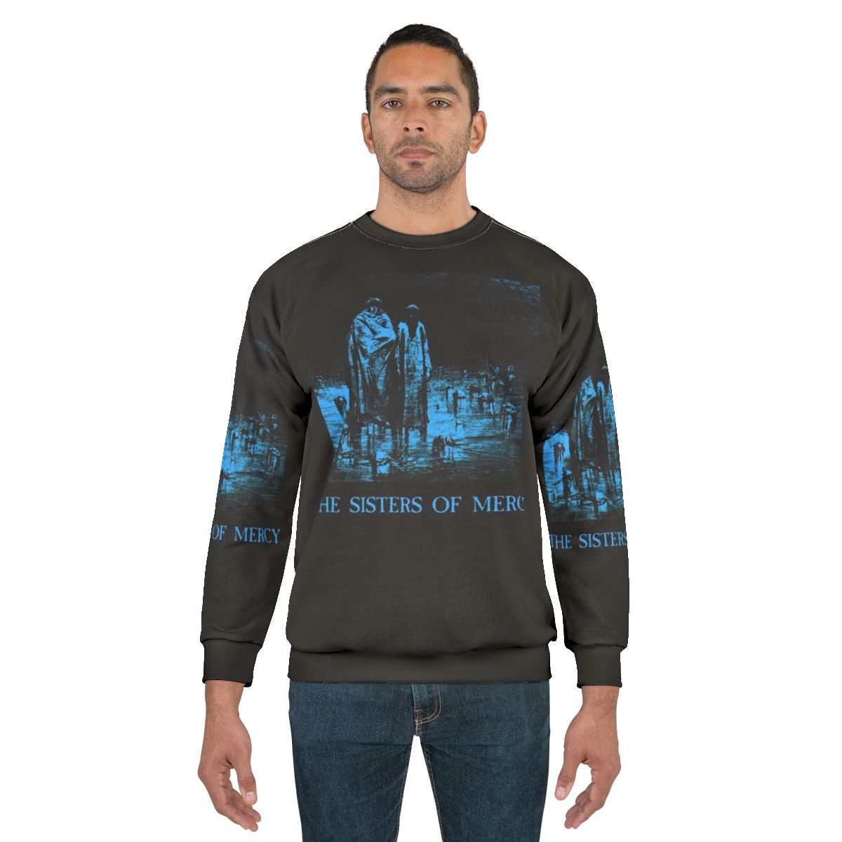 Vintage Gothic Sisters of Mercy Band Sweatshirt
