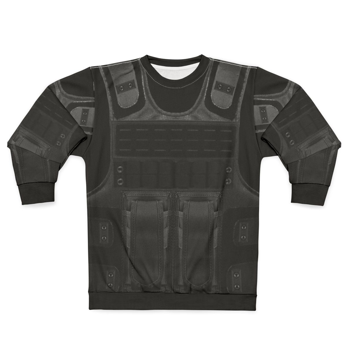 Bulletproof body armor tactical sweatshirt for security and protection