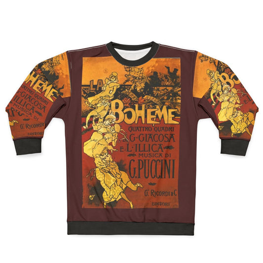 Boheme Opera Sweatshirt featuring Metlicovitz vintage design