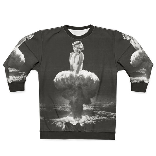 Marilyn Monroe Mushroom Cloud Surreal Sweatshirt
