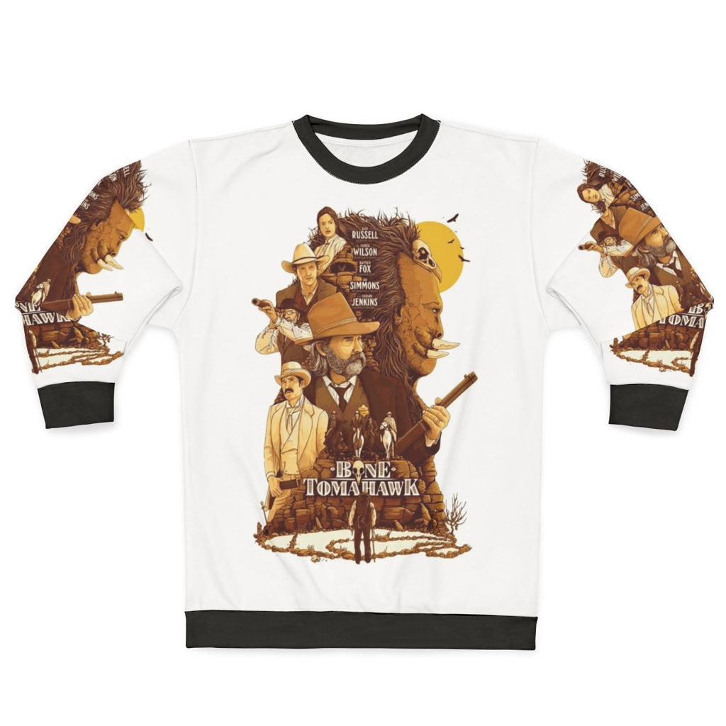Vintage Bone Tomahawk Western Movie Artwork Sweatshirt